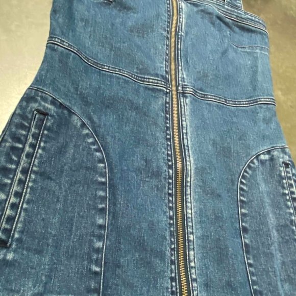 SEED HERITAGE Denim Zip Up Mini Dress RRP$130 - Picture 11 of 15